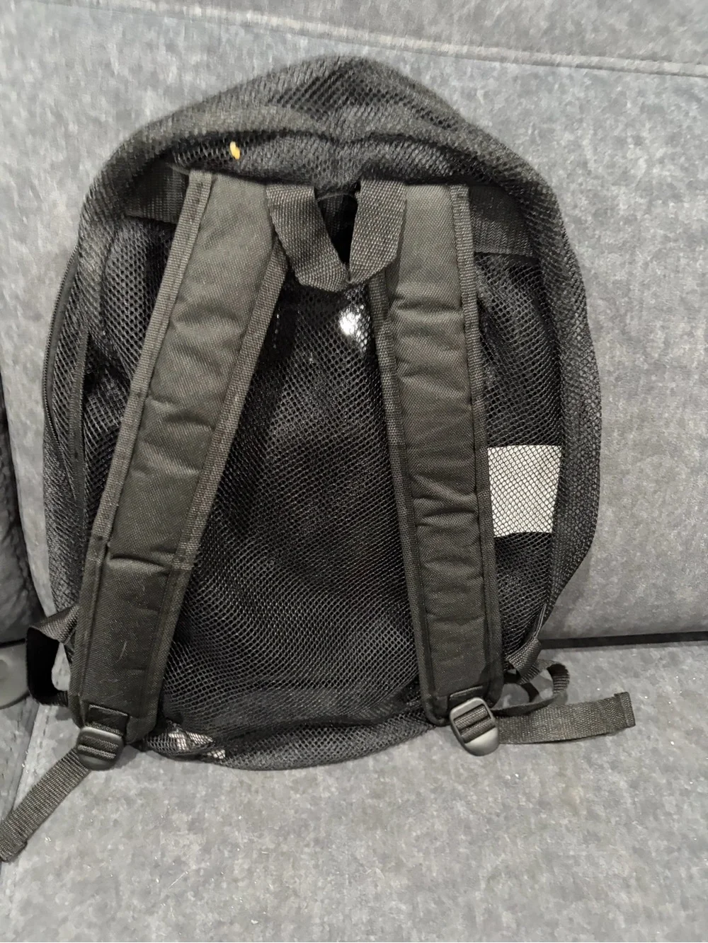 Black Mesh Daypack by